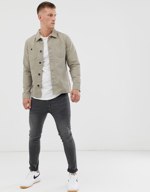 Lightweight canvas jacket on sale