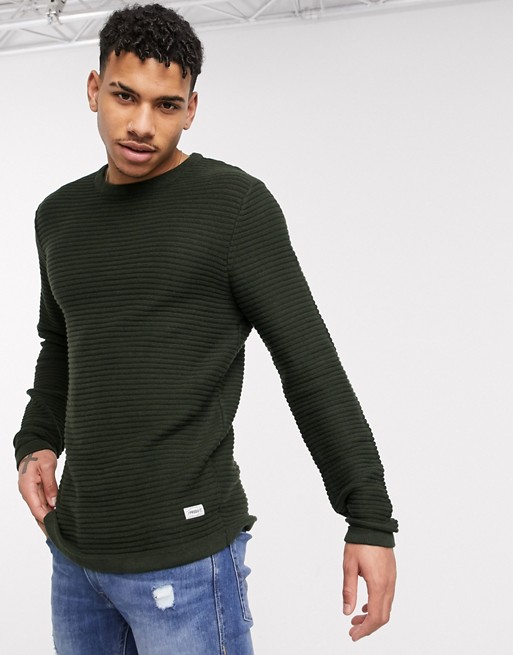 Produkt organic knitted textured jumper