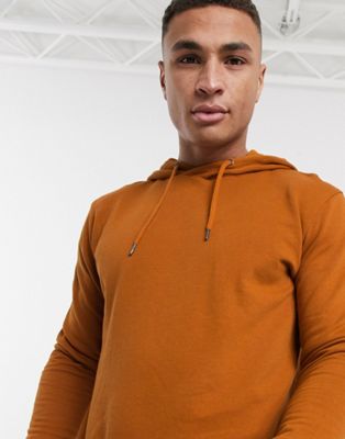 Produkt - Overhead hoodie 100% organisch katoen-Oranje