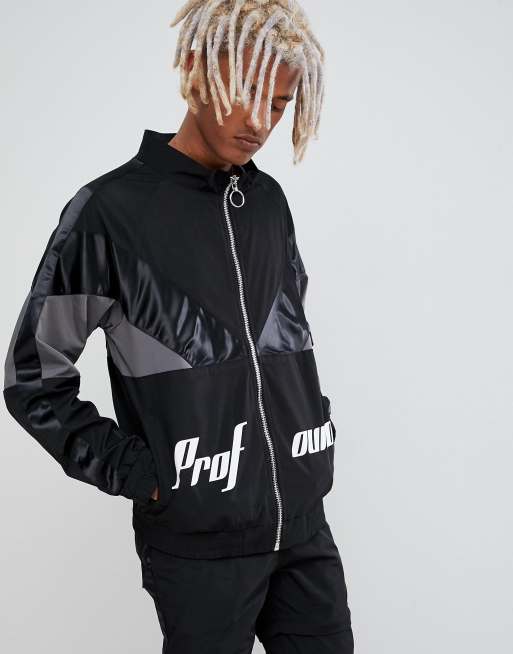 Windbreaker track outlet jacket