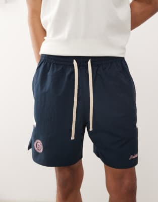 Prohibited Athletic Shorts In Navy