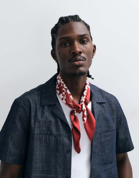 Prohibited - Back in the day - Foulard - Rouge - view 1