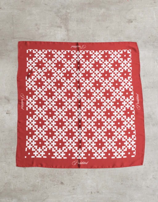 Prohibited – Back in the Day – Röd scarf, 3 av 3
