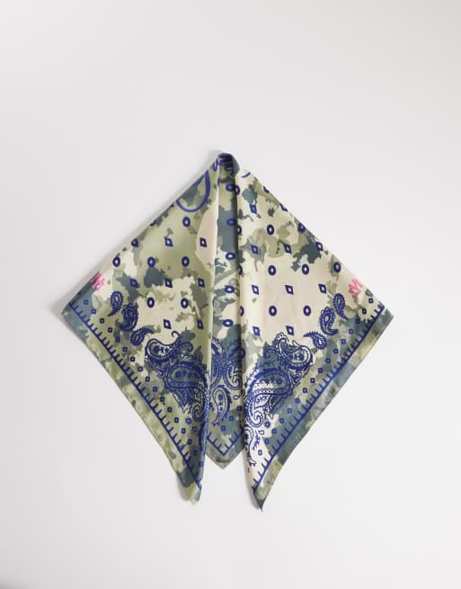 Prohibited – Camp – Flerfärgad, kamouflagemönstrad scarf, 4 av 4