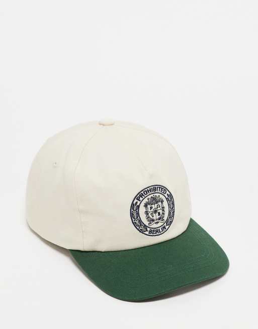 Prohibited - Casquette à logo contrastant - Vert