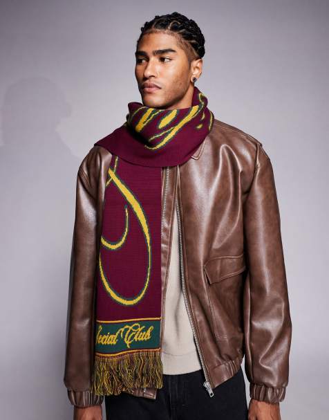 Prohibited clubhouse logo scarf in multi - view 1