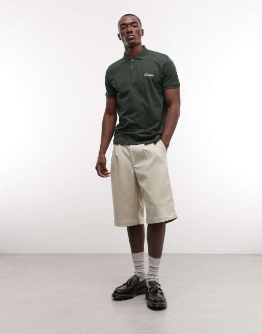 Prohibited hampton knitted polo shirt in green, 2 of 5