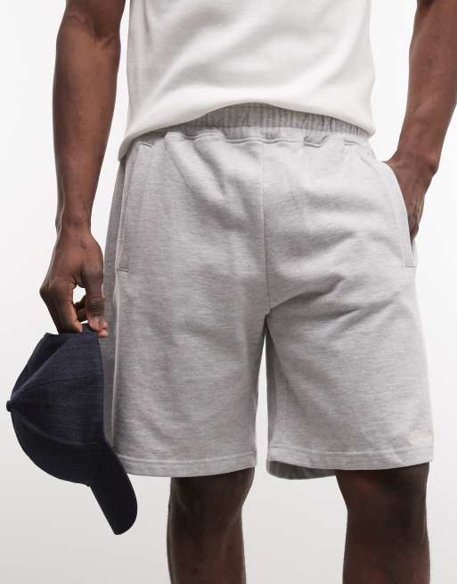 Prohibited jogger bermuda shorts in grey, 5 of 5