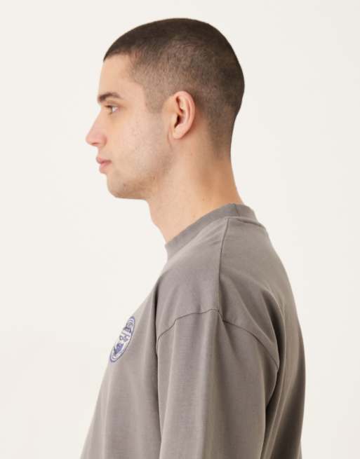Prohibited – Racecore – Szary T-shirt z grafiką, 4 z 5
