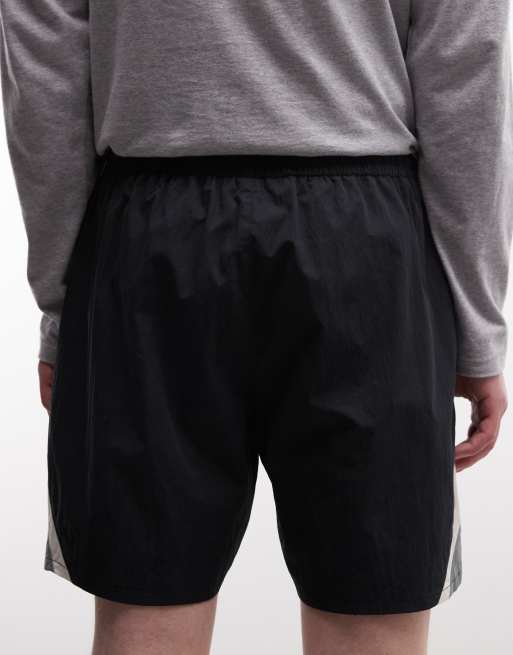Prohibited racer track shorts in black , 5 of 5