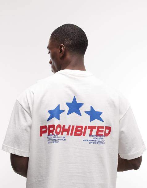Prohibited - Running Club - Råhvid T-shirt - view 1