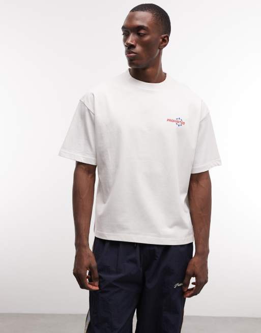 Prohibited - Running Club - Råhvid T-shirt, 2 af 5
