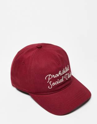 Prohibited Social Club Logo Cap