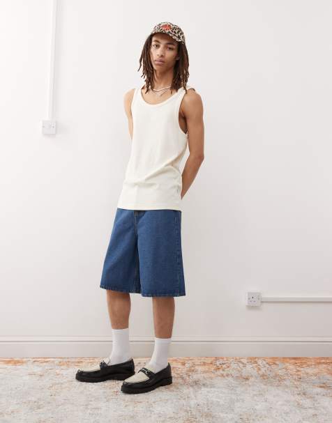 Prohibited - Soho - Jorts in blauw - view 1