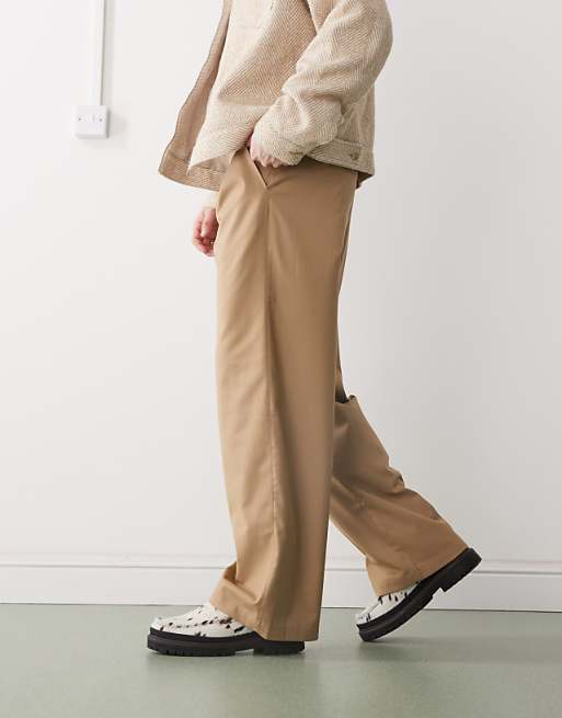 Prohibited Soho pleated vintage pants in beige | ASOS Prohibited Soho pleated vintage pants in beige | ASOS