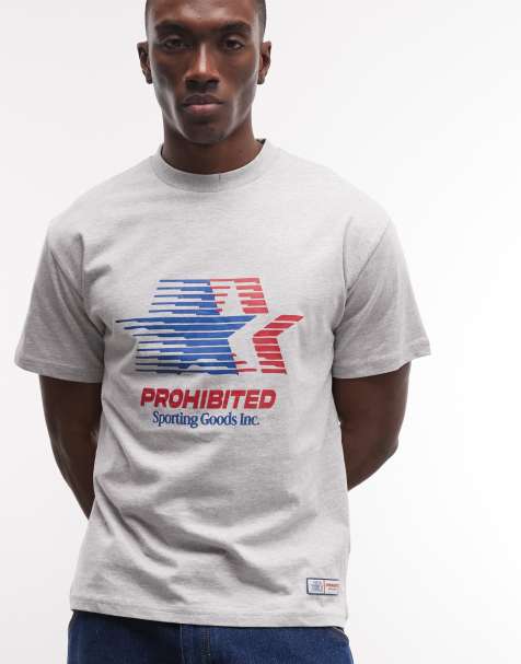 Prohibited - Sporting Goods - T-shirt in grijs - view 1