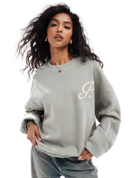 Prohibited - Sweat à logo 360 g/m² - Gris - view 1