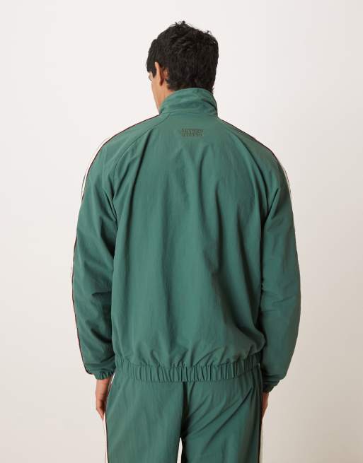 Prohibited - Trainingsjack met rits in groen, deel van co-ord set, 3 van 5