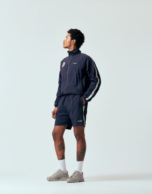 Prohibited zip through track jacket in navy, 2 of 5