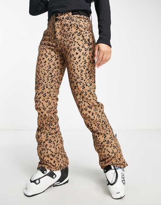 Leopard snowboard pants on sale