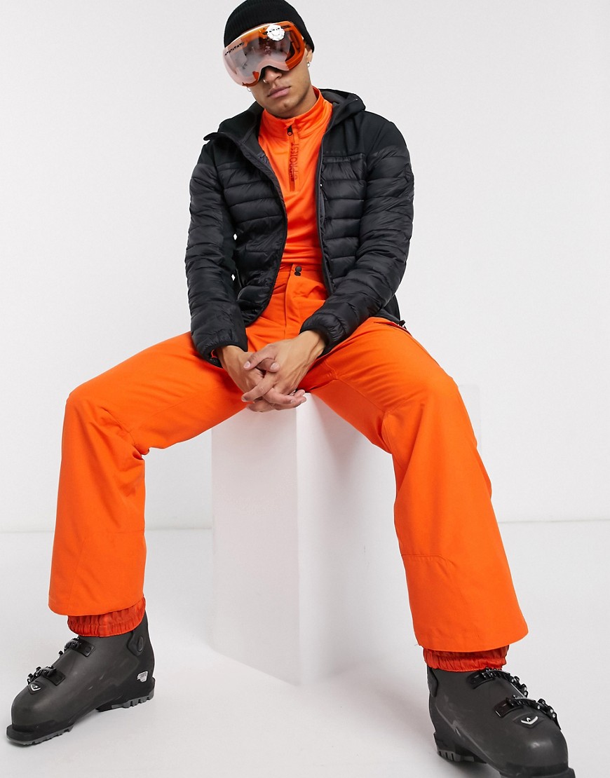 Protest - Densy - Pantaloni da sci arancioni-Arancione