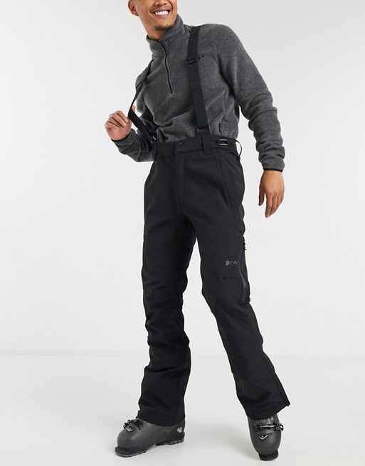 Protest Hollow 20 Softshell ski pant in black