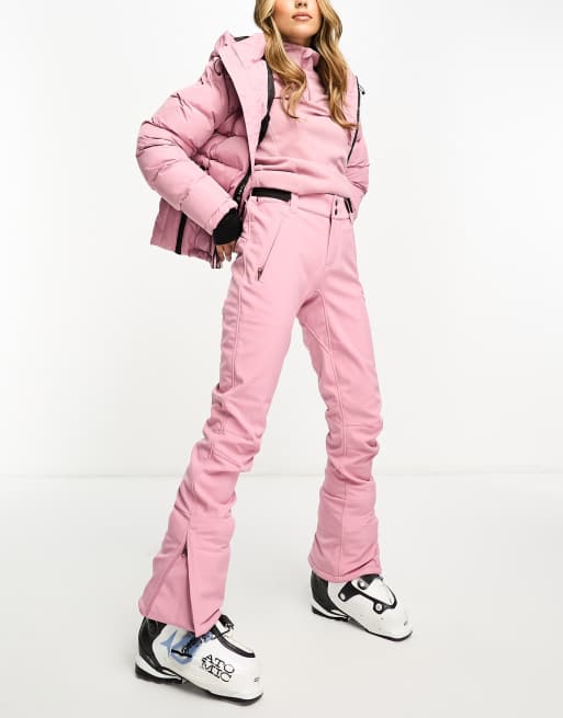 PROTEST LOLE Rusticrust Pink Stretch Ski Pants Reg Leg