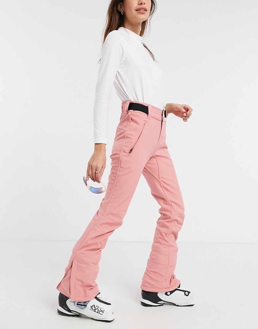 Protest Lole softshell ski pant in pink