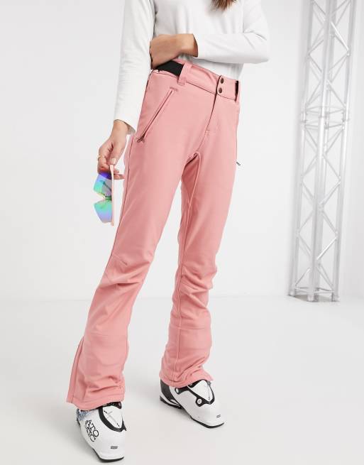 Protest Lole softshell ski pants in pink