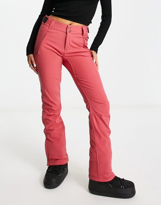 Protest Lole softshell ski pants in pink