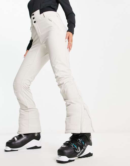 Protest Lullaby softshell ski pants in white