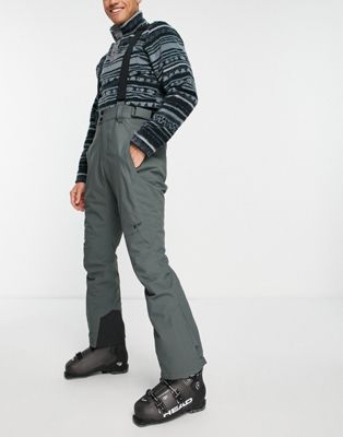 Protest owen ski trousers in grey