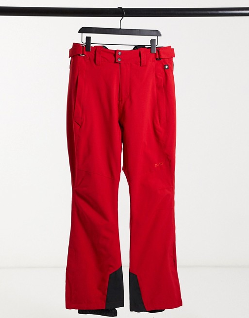 Protest Owens ski pant in red