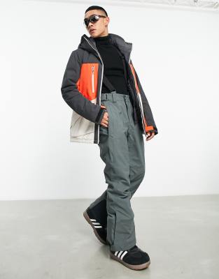 Protest Owens ski trousers in dark green - ASOS Price Checker