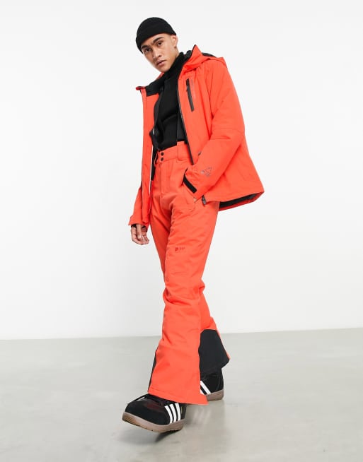 Orange ski pants on sale womens