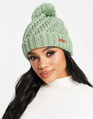 Protest paisley 21 beanie in green