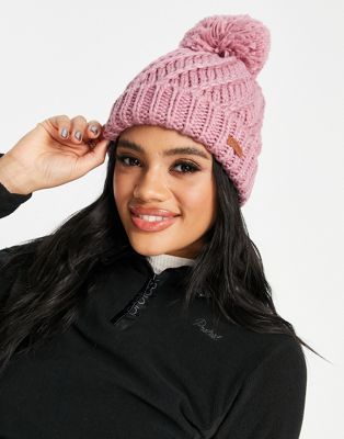 Protest paisley 21 beanie in pink