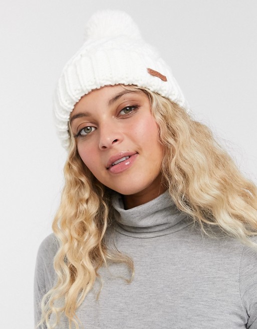 Protest Paisley beanie in white
