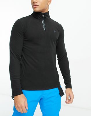 Protest Protest Perfect quarter zip base layer in black