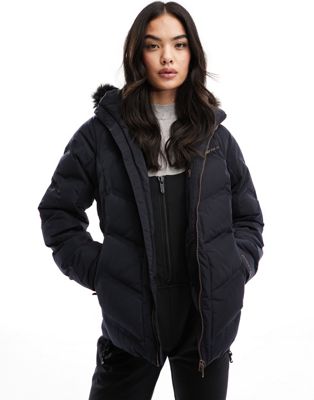 Prtartssym ski jacket in black