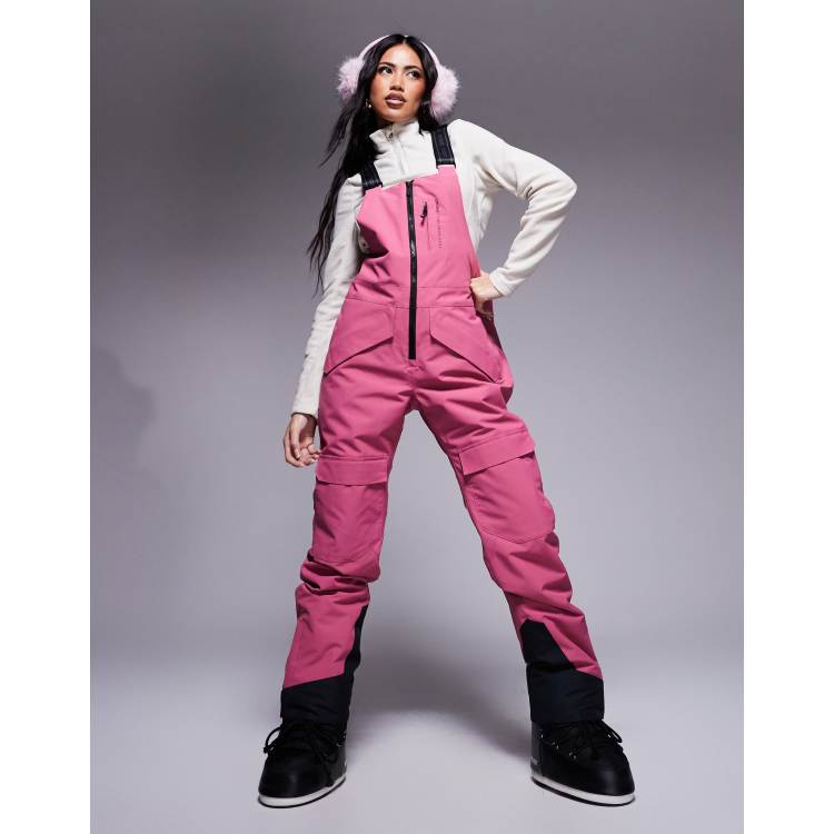 Protest Prtnavaz ski salopettes in pink ASOS