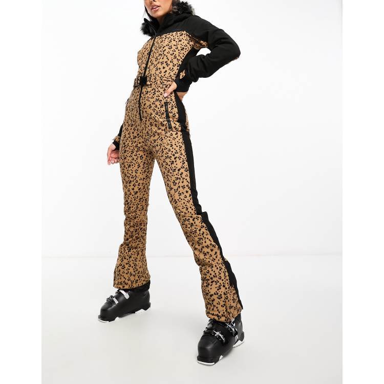 Snow Leopard Ski Suit: Women's Ski & Snowboard Apparel