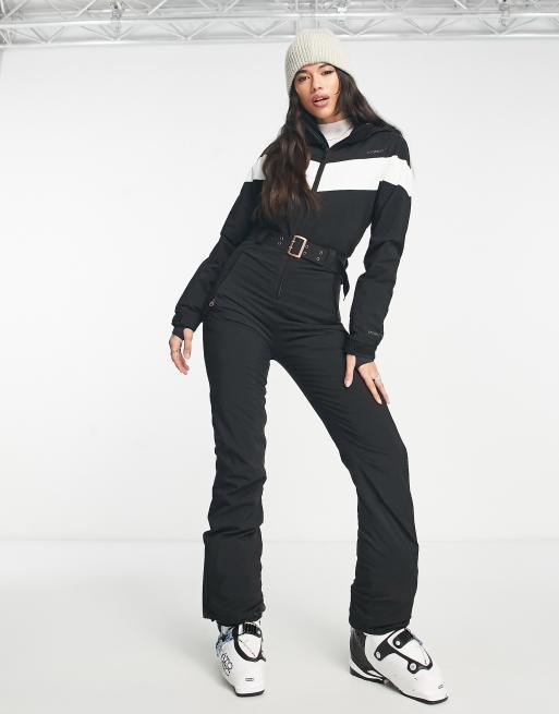 Black and white ski outfit sale