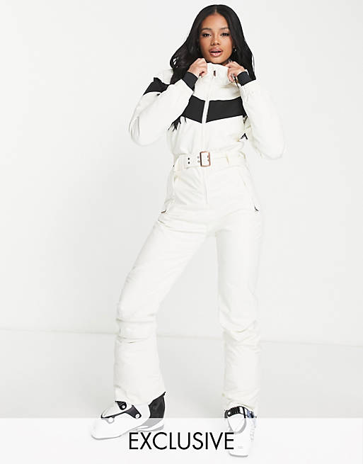 Sportswear Protest Retros snowsuit in white Exclusive at  