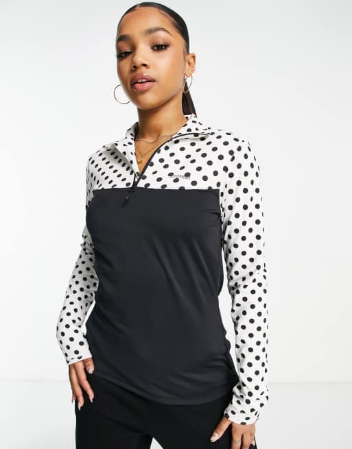 Protest - SAMKE - Top bianco con zip corta