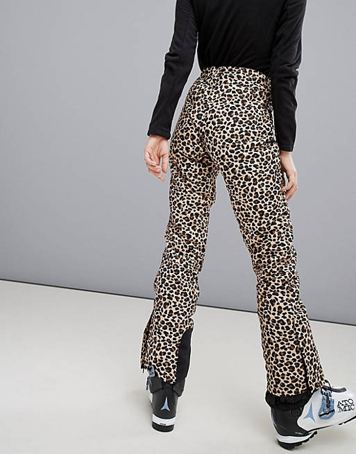 Protest Soribel ski pants in cheetah print | ASOS