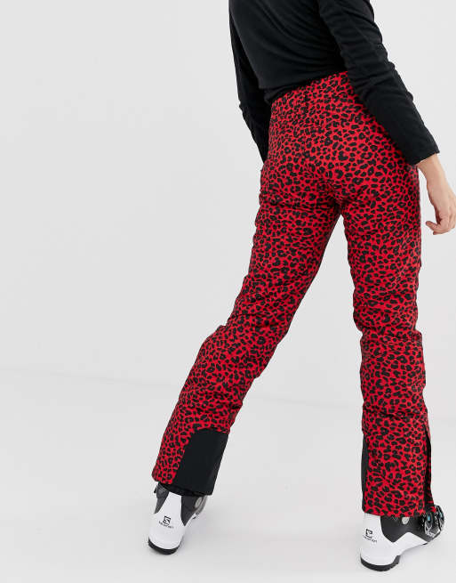 Cheetah on sale ski pants