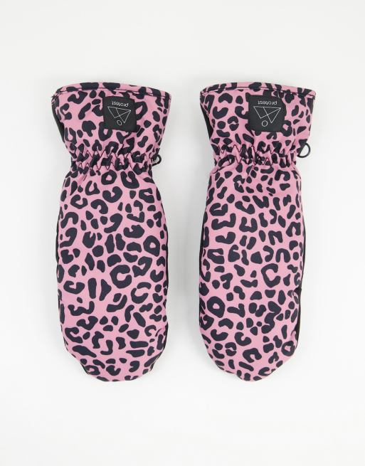 Protest Tanya 21 snow mittens in pink