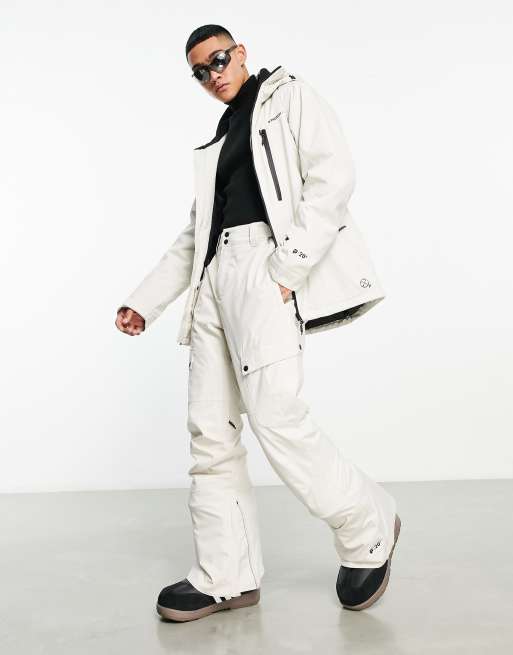 Protest Timo ski snowjacket in white