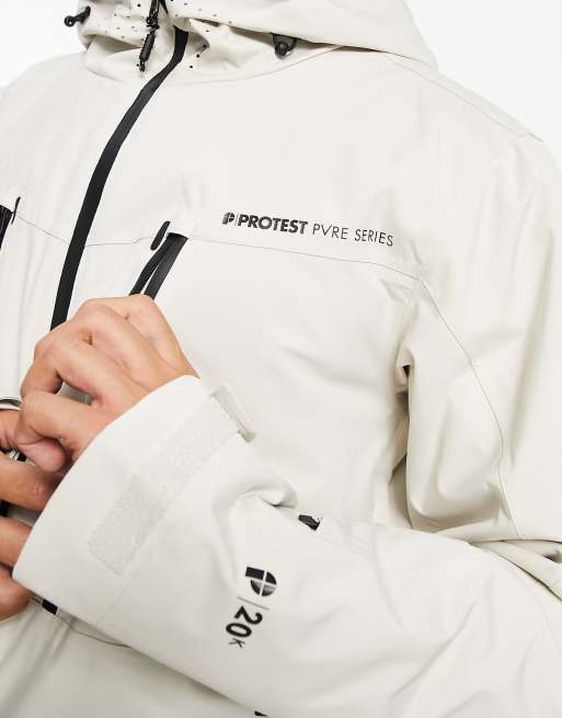 Protest Zucca ski pants in white